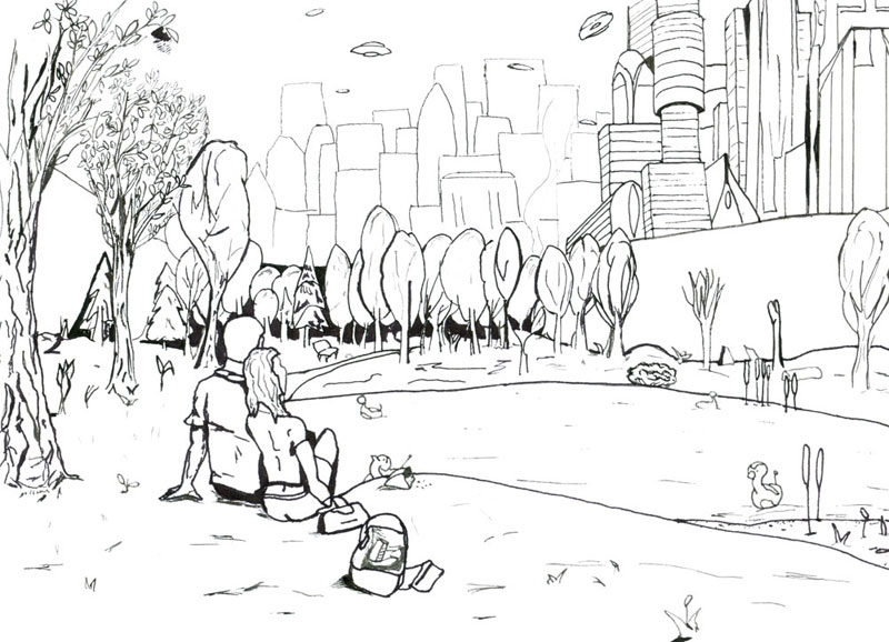 Единственная и прекрасная (фантастическая история о любви). Иллюстрация - Frost7q